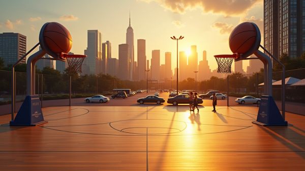 Créer le terrain de basket idéal, un espace de jeu ludique